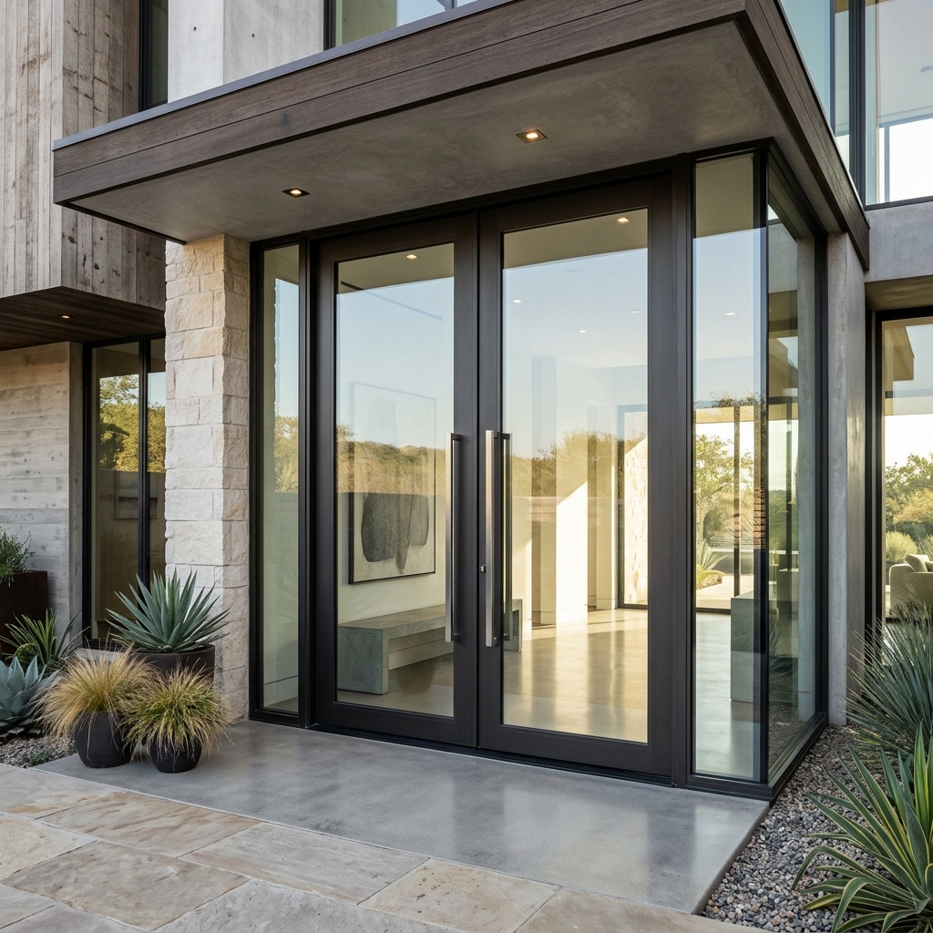 Villa Doors Installation 3