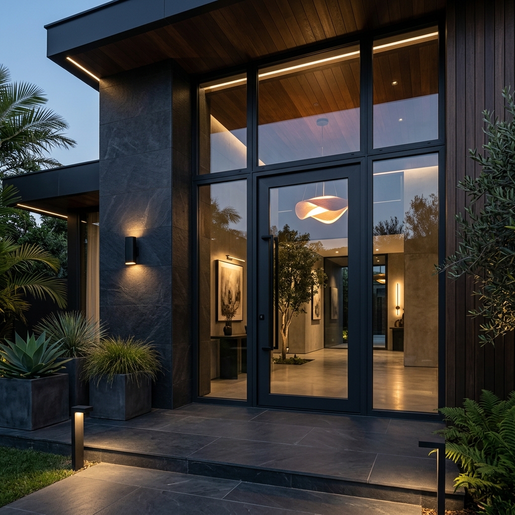 Villa Doors Installation 4